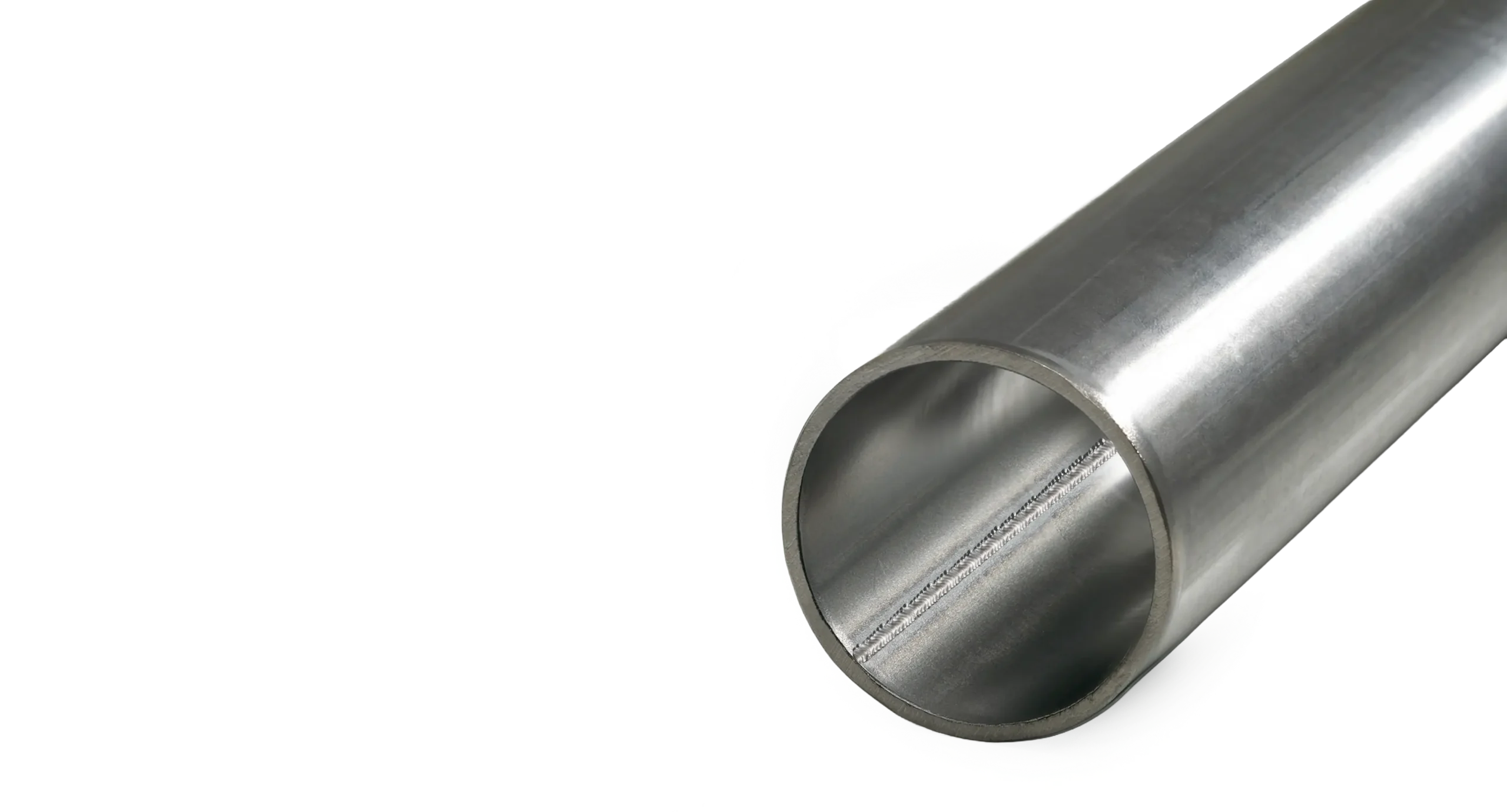 Tubo PREMIUM con superficie brillante de origen, listo para baño galvánico