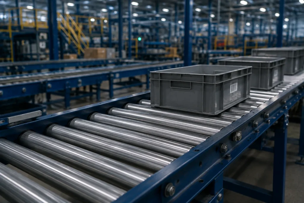 Industria · Rodillos para cintas transportadoras