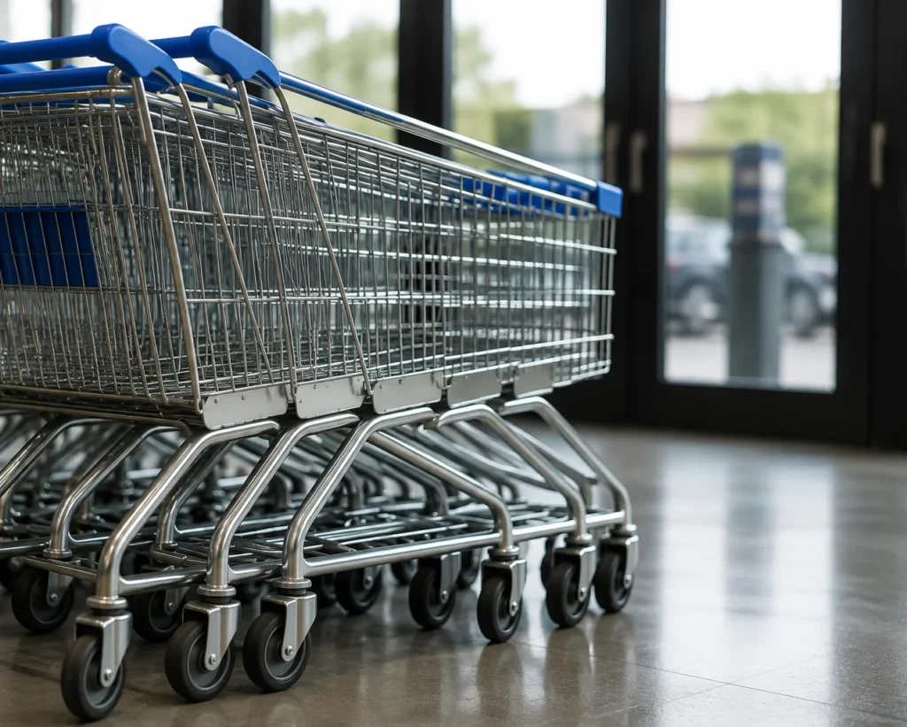 Retail · Expositores cromados
